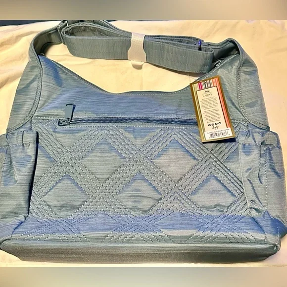 Lug Legacy Collection Camper Crossbody Bag - Brushed Blue Moon - Picture 6 of 6